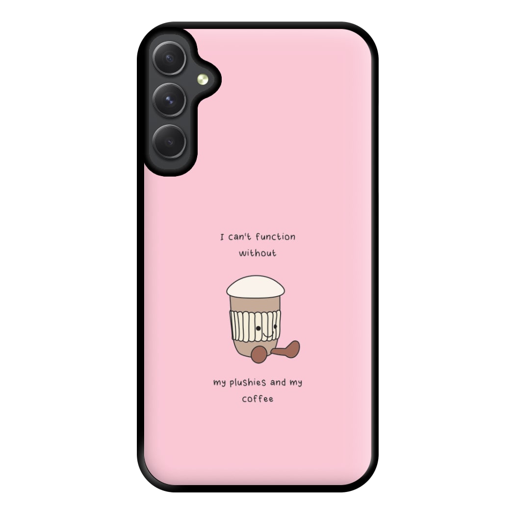 Coffee - Plushy Phone Case for Galaxy A54