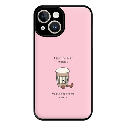 Coffee - Plushy Phone Case for iPhone 14