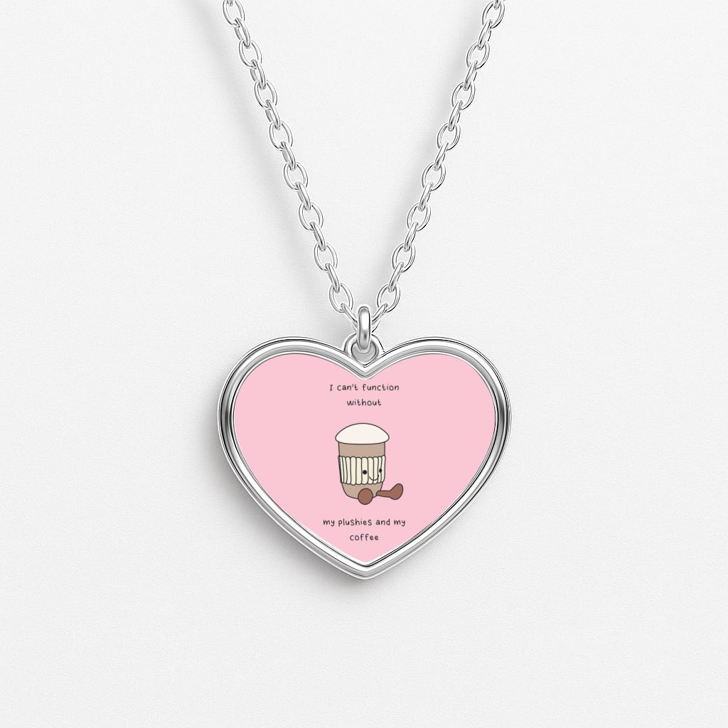 Coffee - Plushy Necklace