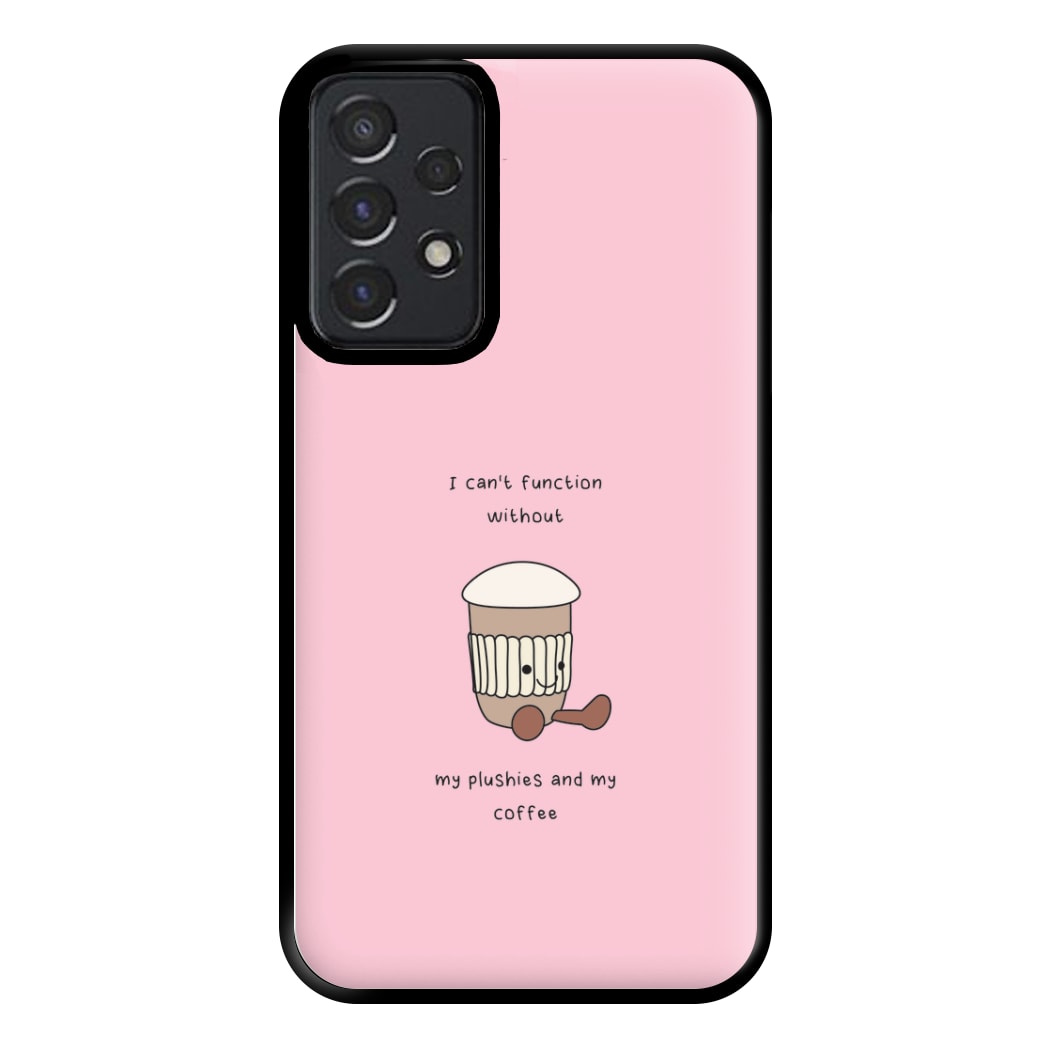 Coffee - Plushy Phone Case for Galaxy A52 / A52s