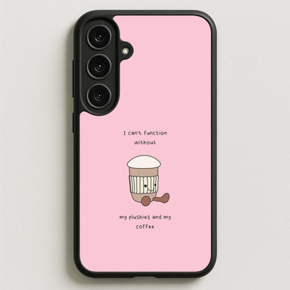 Coffee - Plushy Phone Case for Galaxy S25FE