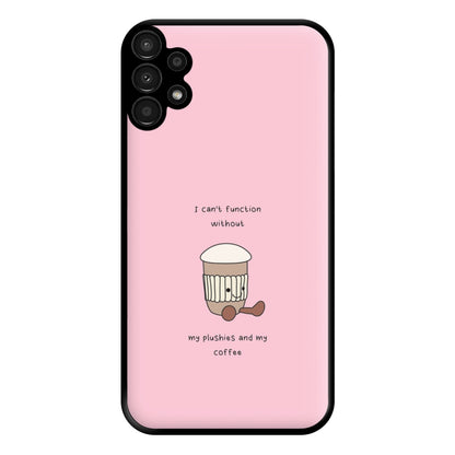 Coffee - Plushy Phone Case for Galaxy A13