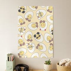Egg Pattern - Plushy Poster