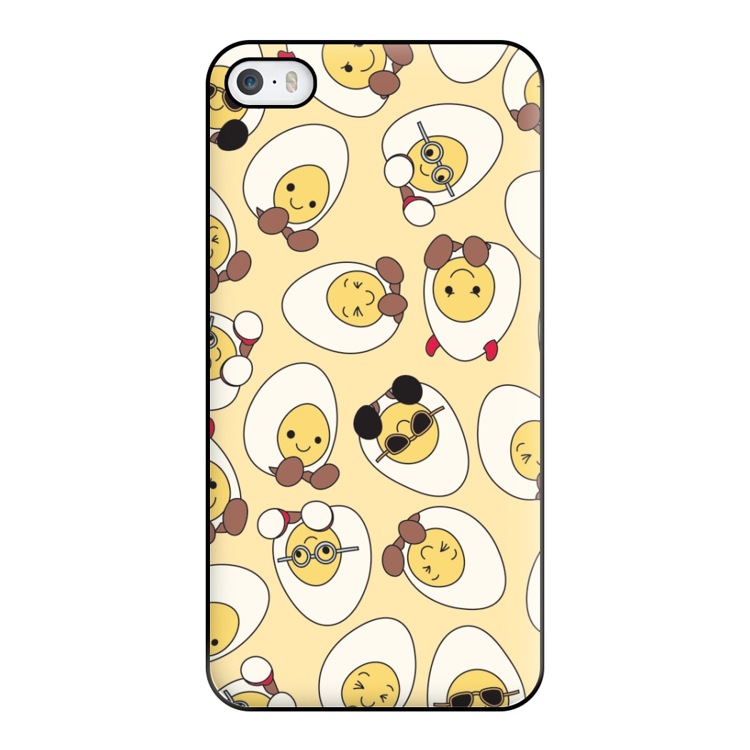 Egg Pattern - Plushy Phone Case for iPhone 5 / 5s / SE 2016