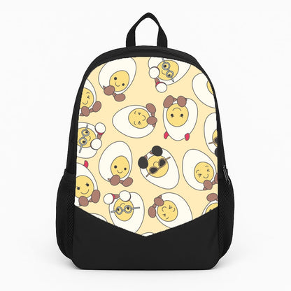 Egg Pattern - Plushy Large Backpack