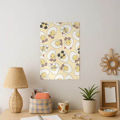 Egg Pattern - Plushy Art Print