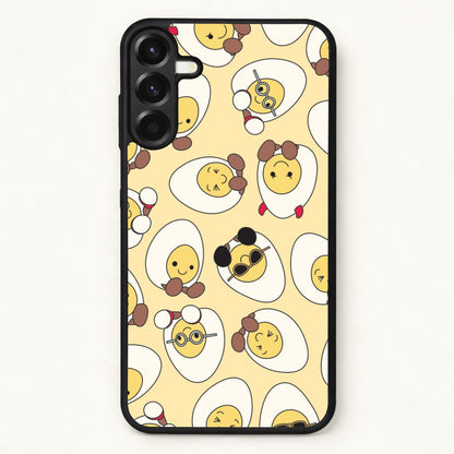 Egg Pattern - Plushy Phone Case for Galaxy A57