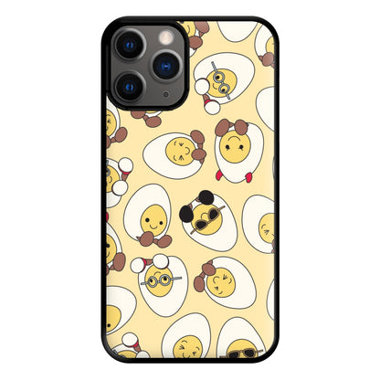 Egg Pattern - Plushy Phone Case for iPhone 12 Pro Max