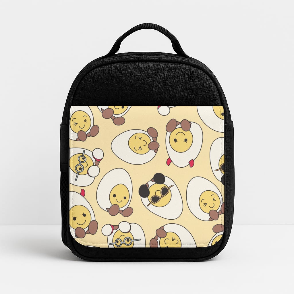 Egg Pattern - Plushy Insulated Lunchbox