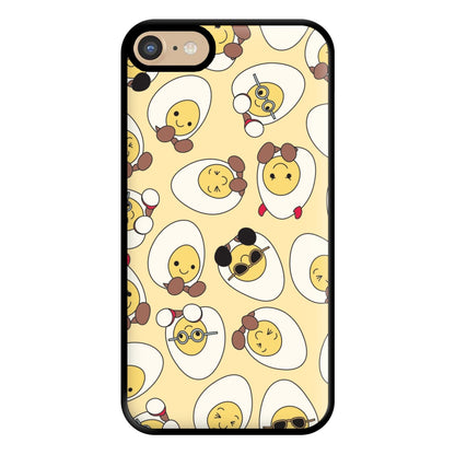 Egg Pattern - Plushy Phone Case for iPhone 6 / 7 / 8 / SE