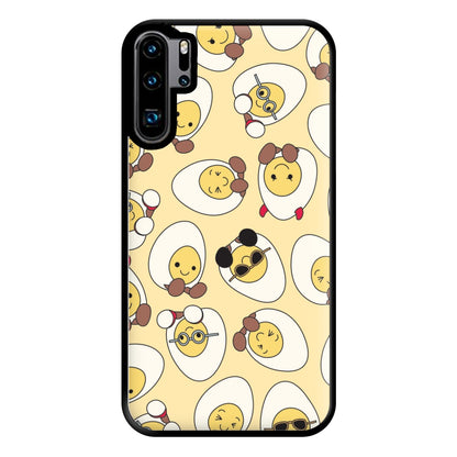 Egg Pattern - Plushy Phone Case for Huawei P30 Pro