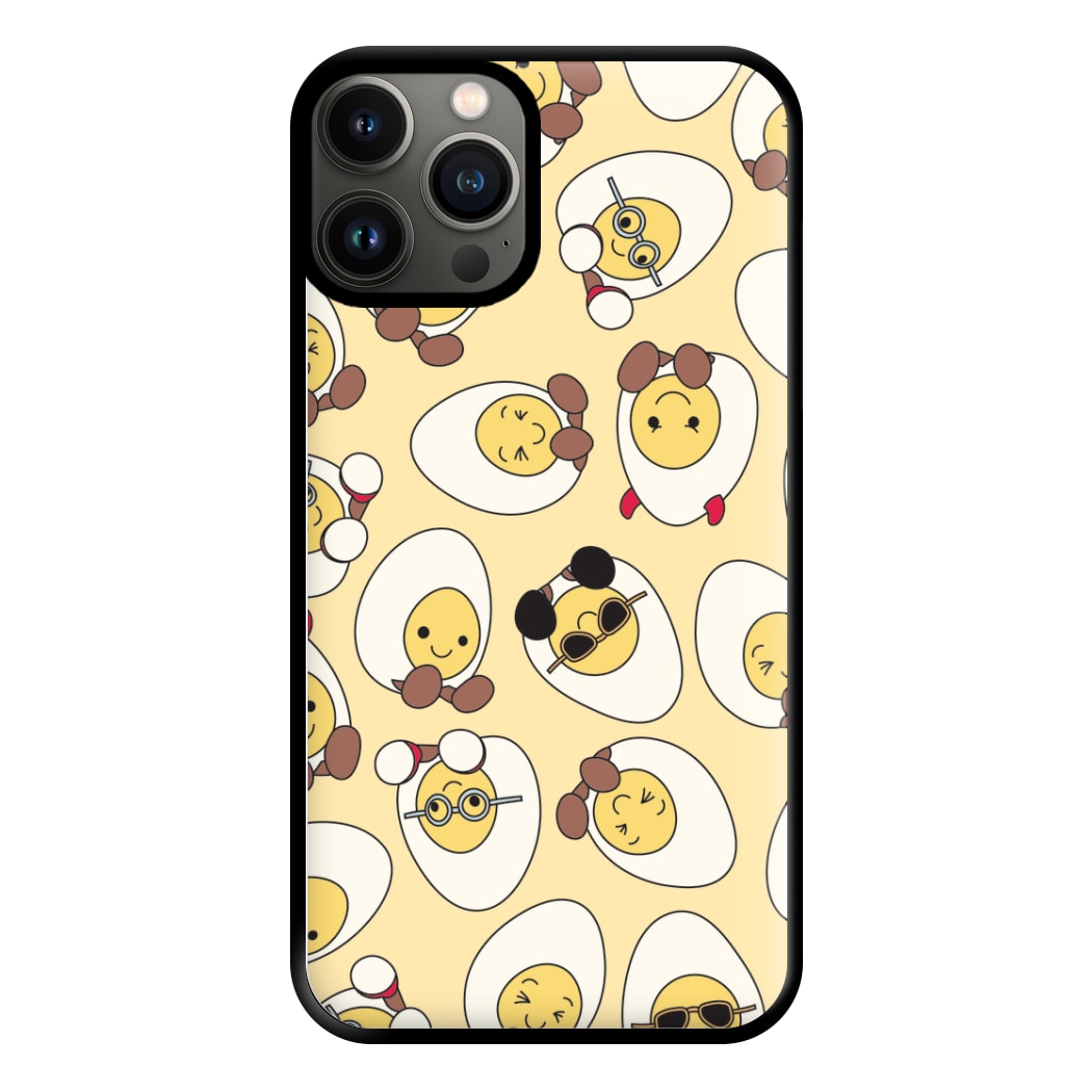 Egg Pattern - Plushy Phone Case for iPhone 11 Pro Max