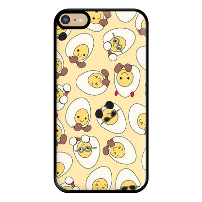 Egg Pattern - Plushy Phone Case for iPhone 6 Plus / 7 Plus / 8 Plus