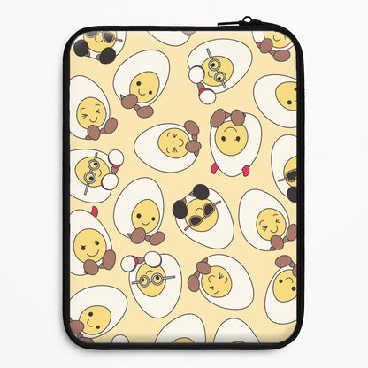 Egg Pattern - Plushy Universal Laptop Sleeve