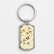 Egg Pattern - Plushy Luxury Keyring 1