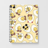 Egg Pattern - Plushy Notebook