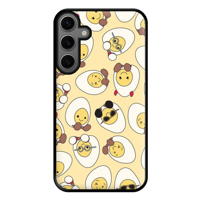 Egg Pattern - Plushy Phone Case for Galaxy S23FE