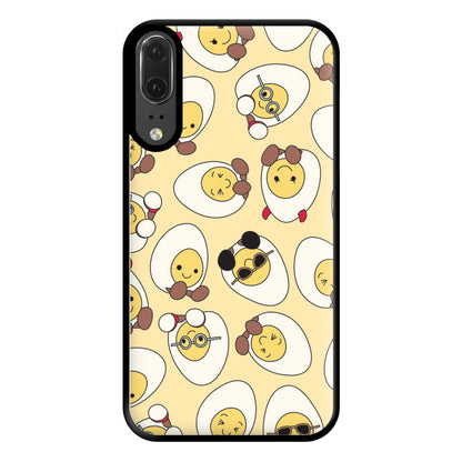 Egg Pattern - Plushy Phone Case for Huawei P20