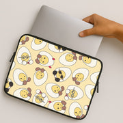 Egg Pattern - Plushy Laptop Sleeve 2