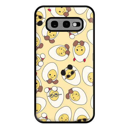 Egg Pattern - Plushy Phone Case for Galaxy S10e