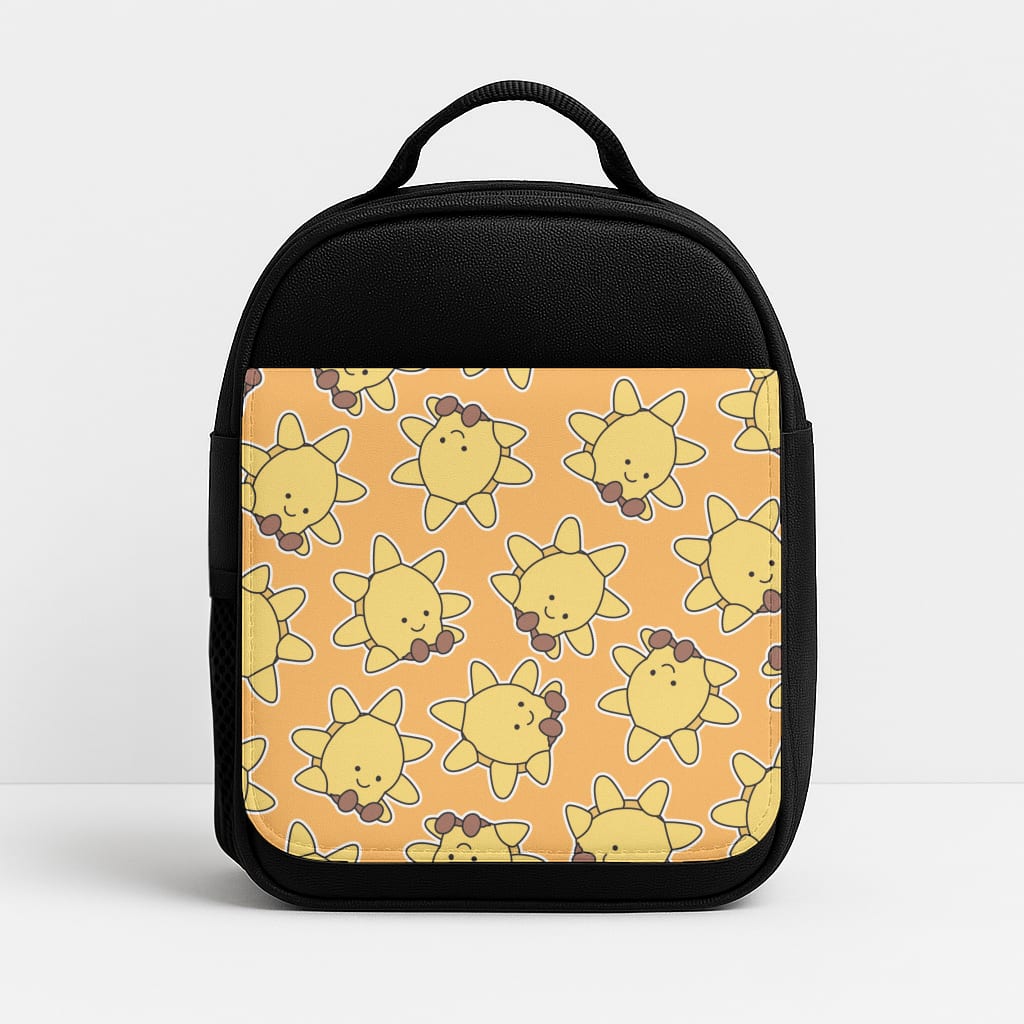 Sun Pattern - Plushy Insulated Lunchbox