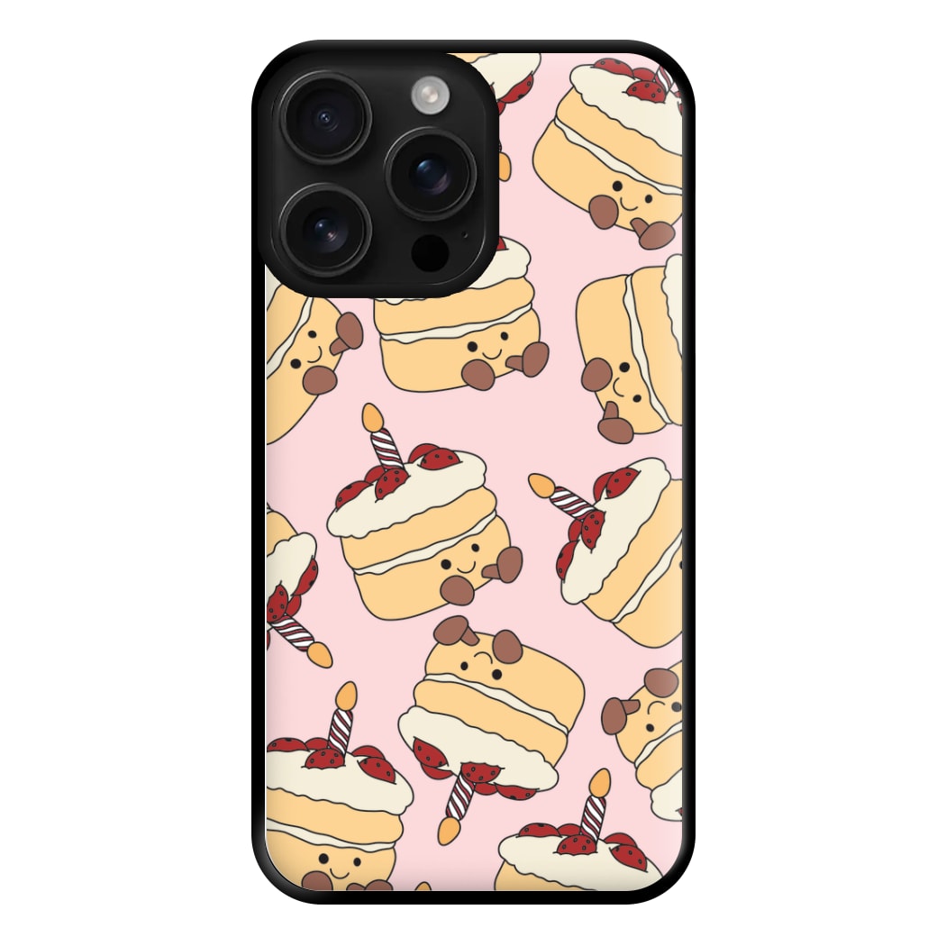 Cake Pattern - Plushy Phone Case