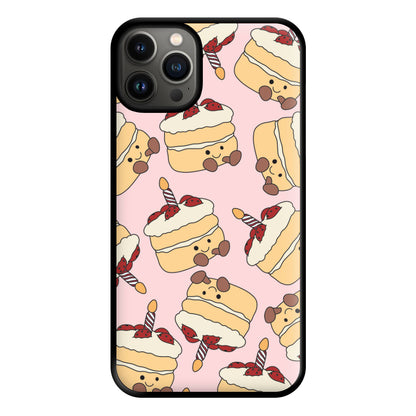 Cake Pattern - Plushy Phone Case for iPhone 13