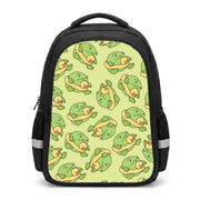 Frog Pattern - Plushy Backpack 1