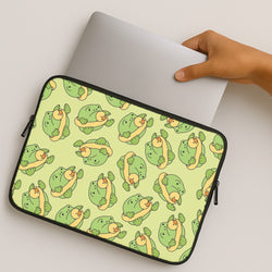 Frog Pattern - Plushy MacBook Case