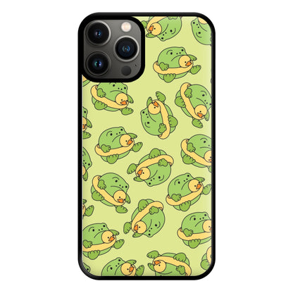 Frog Pattern - Plushy Phone Case for iPhone 11 Pro Max