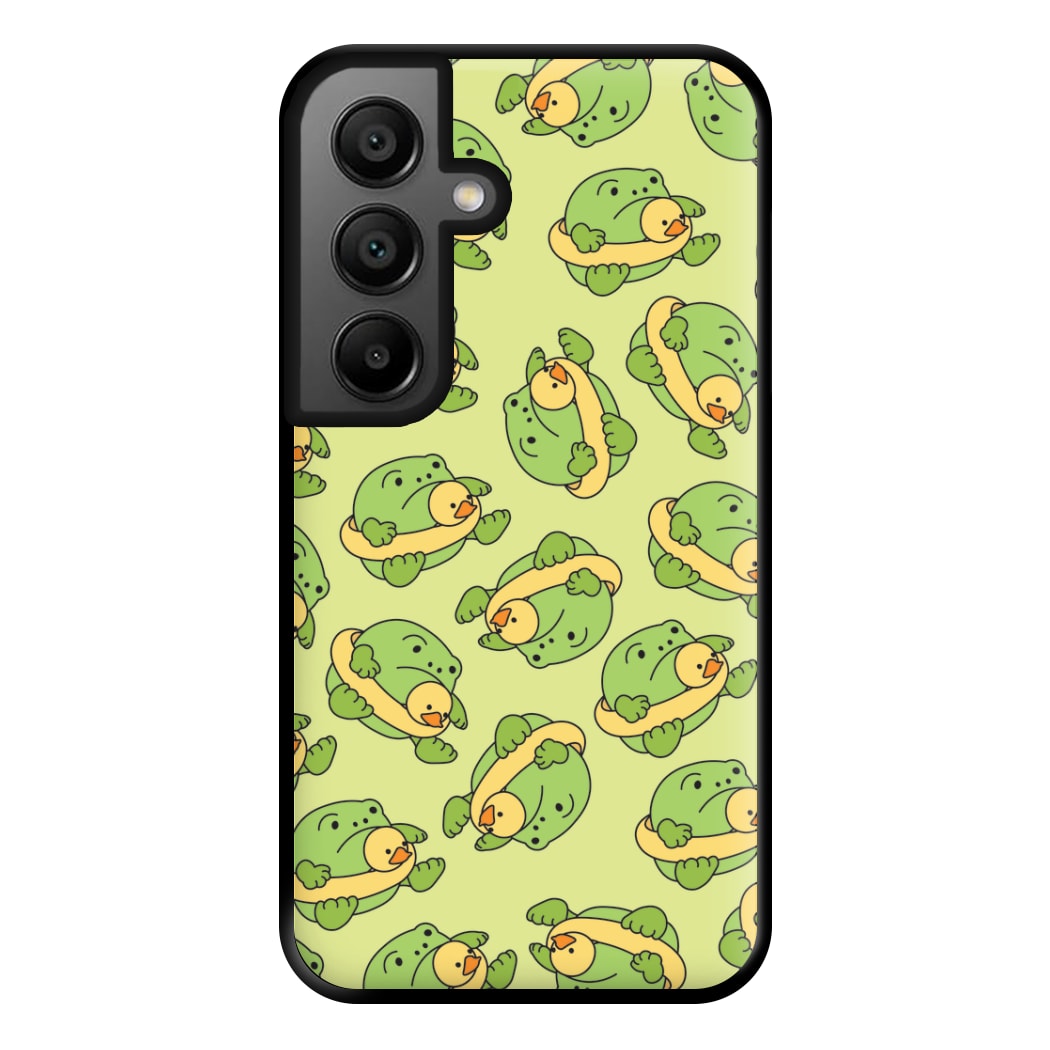 Frog Pattern - Plushy Phone Case for Google Pixel 8