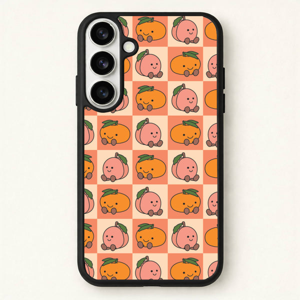 Oranges And Peaches - Plushy Phone Case for Galaxy S26 Plus