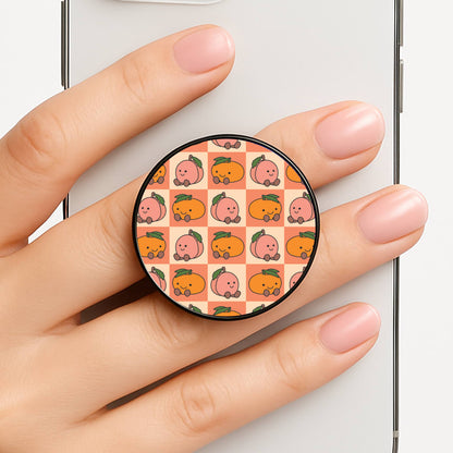 Oranges And Peaches - Plushy Phone Grip