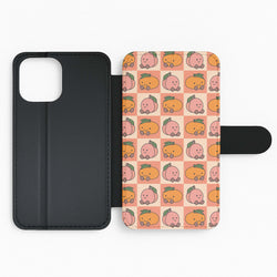 Oranges And Peaches - Plushy Flip Phone Case