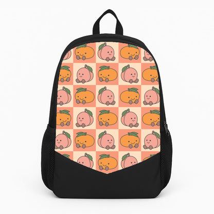 Oranges And Peaches - Plushy Large Backpack