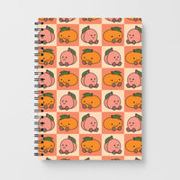Oranges And Peaches - Plushy Notebook