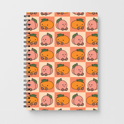Oranges And Peaches - Plushy Notebook