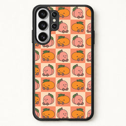 Oranges And Peaches - Plushy Phone Case for Galaxy S26 Ultra