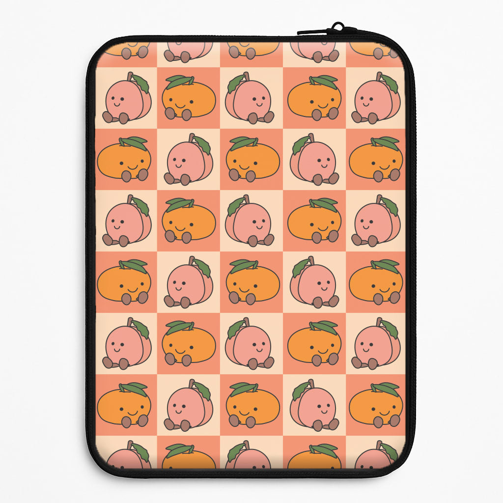 Oranges And Peaches - Plushy Laptop Sleeve