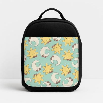 Stars And Moon Pattern - Plushy Insulated Lunchbox