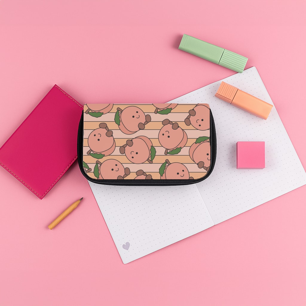 Feeling Peachy Pencil Case