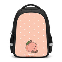 Peach Pattern Backpack