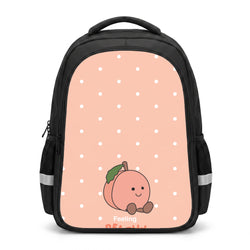 Peach Pattern Backpack