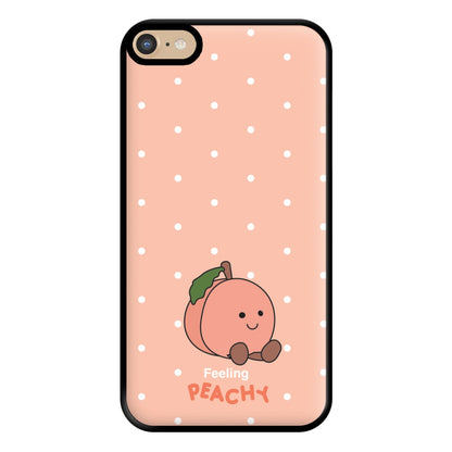 Peach Pattern Phone Case for iPhone 6 Plus / 7 Plus / 8 Plus