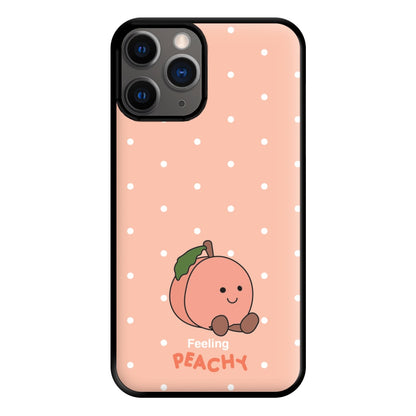 Peach Pattern Phone Case for iPhone 12 Pro Max