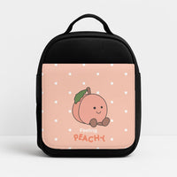 Peach Pattern Lunchbox