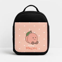 Peach Pattern Lunchbox