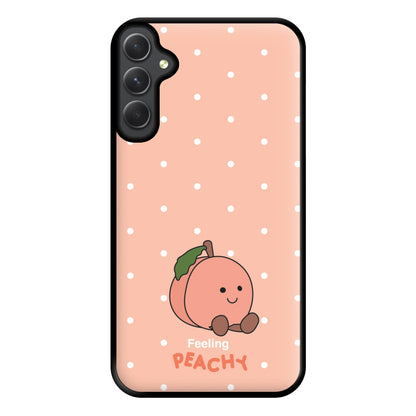 Peach Pattern Phone Case for Galaxy A54