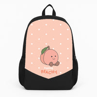 Peach Pattern Backpack