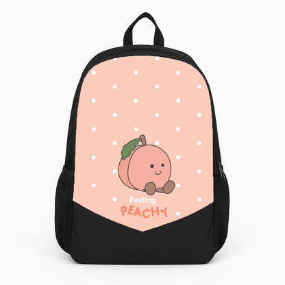Peach Pattern Backpack